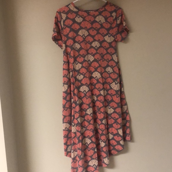 LuLaRoe Shell Print Carly Dress - Picture 5 of 5